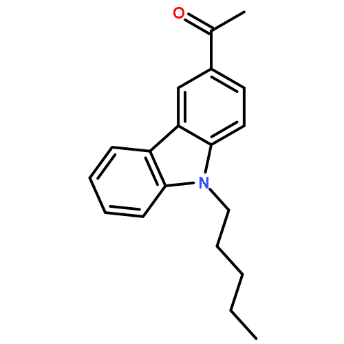 Ethanone, 1-(9-pentyl-9H-carbazol-3-yl)-