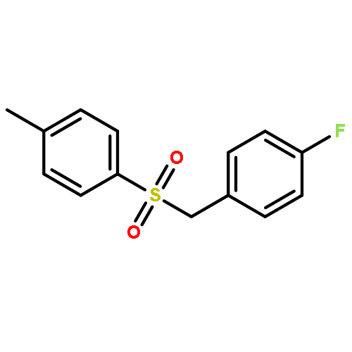 Benzene, 1-fluoro-4-[[(4-methylphenyl)sulfonyl]methyl]-