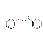 Benzoic acid,4-fluoro-, 2-phenylhydrazide