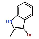 1H-Indole, 3-bromo-2-methyl-