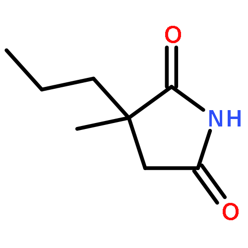 2,5-Pyrrolidinedione,3-methyl-3-propyl-