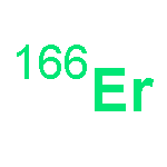 Erbium, isotope of mass166