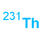 Thorium, isotope ofmass 231