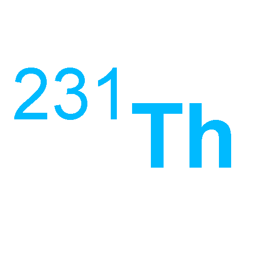 Thorium, isotope ofmass 231