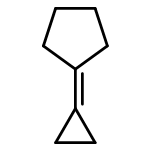 Cyclopentane, cyclopropylidene-