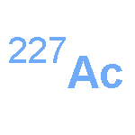 Actinium, isotope ofmass 227