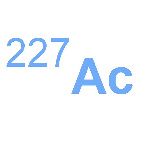 Actinium, isotope ofmass 227