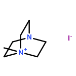 4-Aza-1-azoniabicyclo[2.2.2]octane,1-methyl-, iodide (1:1)