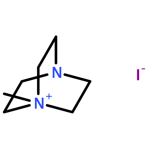 4-Aza-1-azoniabicyclo[2.2.2]octane,1-methyl-, iodide (1:1)