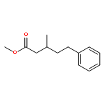 Benzenepentanoic acid, b-methyl-, methyl ester