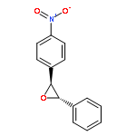 Oxirane,2-(4-nitrophenyl)-3-phenyl-, (2R,3R)-rel-