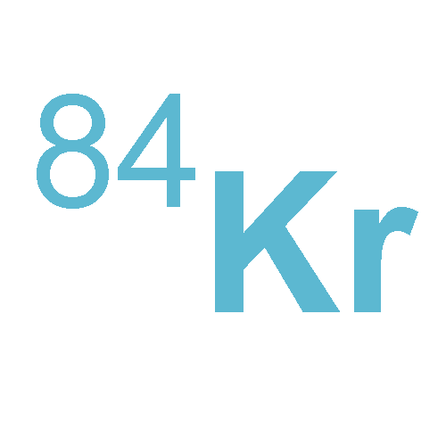 Krypton, isotope ofmass 84