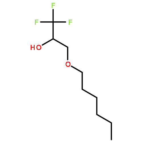 2-PROPANOL, 1,1,1-TRIFLUORO-3-(HEXYLOXY)-