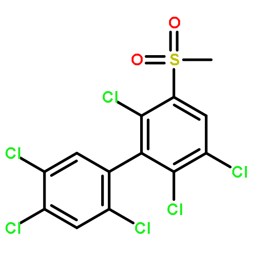 1,1'-Biphenyl,2,2',3,4',5',6-hexachloro-5-(methylsulfonyl)-