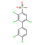 1,1'-Biphenyl,2,3,3',4',6-pentachloro-4-(methylsulfonyl)-