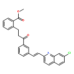 2-[3-[3-[(1E)-2-(7-Chloro-2-quinolinyl)ethenyl]phenyl]-3-oxopropyl]benzoic Acid Methyl Ester