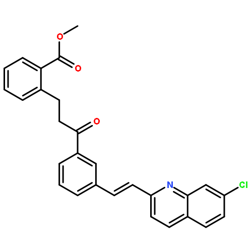 2-[3-[3-[(1E)-2-(7-Chloro-2-quinolinyl)ethenyl]phenyl]-3-oxopropyl]benzoic Acid Methyl Ester