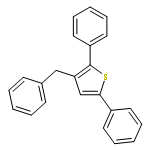 Thiophene, 2,5-diphenyl-3-(phenylmethyl)-