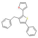 Furan, 2-[5-phenyl-3-(phenylmethyl)-2-thienyl]-