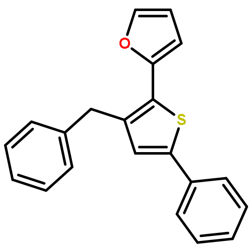 Furan, 2-[5-phenyl-3-(phenylmethyl)-2-thienyl]-