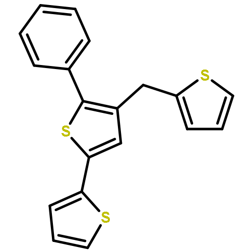 2,2'-Bithiophene, 5-phenyl-4-(2-thienylmethyl)-