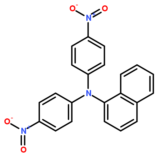 1-Naphthalenamine, N,N-bis(4-nitrophenyl)-