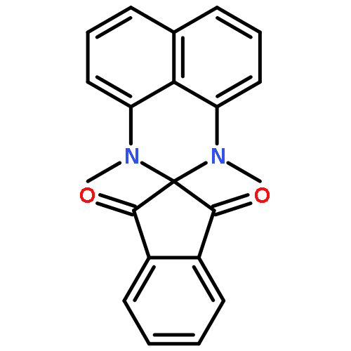 Spiro[2H-indene-2,2'(3'H)-[1H]perimidine]-1,3-dione, 1',3'-dimethyl-