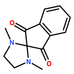 Spiro[imidazolidine-2,2'-[2H]indene]-1',3'-dione, 1,3-dimethyl-