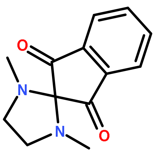 Spiro[imidazolidine-2,2'-[2H]indene]-1',3'-dione, 1,3-dimethyl-