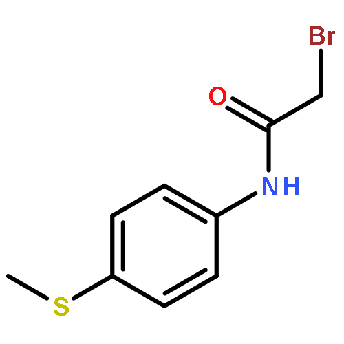 Acetamide, 2-bromo-N-[4-(methylthio)phenyl]-