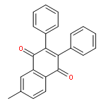 1,4-Naphthalenedione, 6-methyl-2,3-diphenyl-