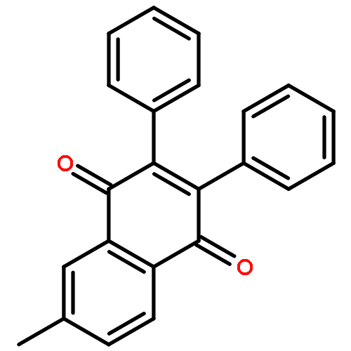 1,4-Naphthalenedione, 6-methyl-2,3-diphenyl-