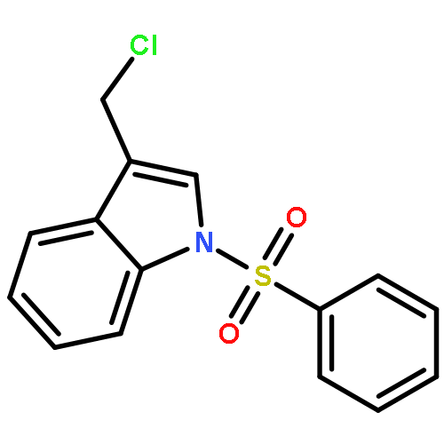 1H-Indole, 3-(chloromethyl)-1-(phenylsulfonyl)-