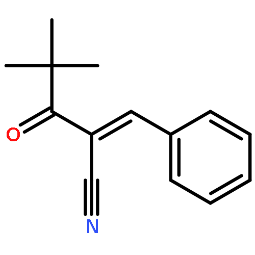 Pentanenitrile, 4,4-dimethyl-3-oxo-2-(phenylmethylene)-