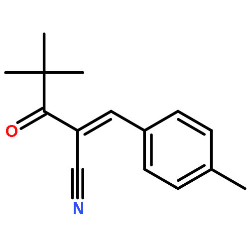Pentanenitrile, 4,4-dimethyl-2-[(4-methylphenyl)methylene]-3-oxo-
