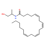 5,8,11,14-Eicosatetraenamide,N-(2-hydroxy-1-methylethyl)-, (5Z,8Z,11Z,14Z)-