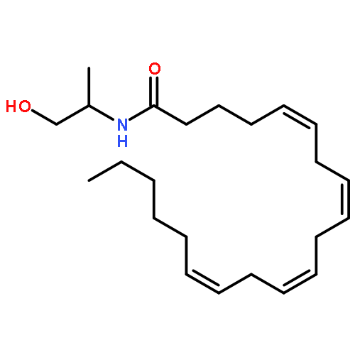 5,8,11,14-Eicosatetraenamide,N-(2-hydroxy-1-methylethyl)-, (5Z,8Z,11Z,14Z)-