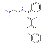 N1,N1-Dimethyl-N2-(2-(naphthalen-2-yl)quinolin-4-yl)ethane-1,2-diamine