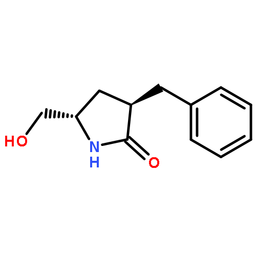 2-Pyrrolidinone, 5-(hydroxymethyl)-3-(phenylmethyl)-, (3R-trans)-