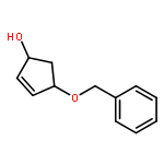 2-Cyclopenten-1-ol, 4-(phenylmethoxy)-, (1R,4S)-