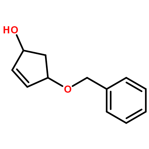 2-Cyclopenten-1-ol, 4-(phenylmethoxy)-, (1R,4S)-