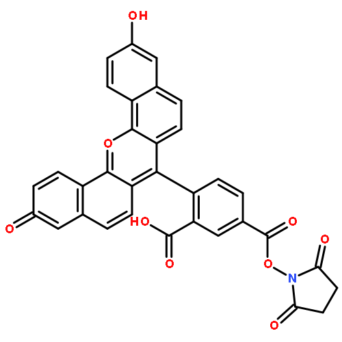 5(6)-CARBOXYNAPHTHOFLUORESCEIN N-SUCCINIMIDYL ESTER