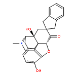 Spiro[6H-8,9c-(iminoethano)phenanthro[4,5-bcd]furan-6,2'-[2H]inden]-5(4aH)-one,1',3',7,7a,8,9-hexahydro-3,7a-dihydroxy-12-methyl-, (4aR,7aS,8R,9cS)-