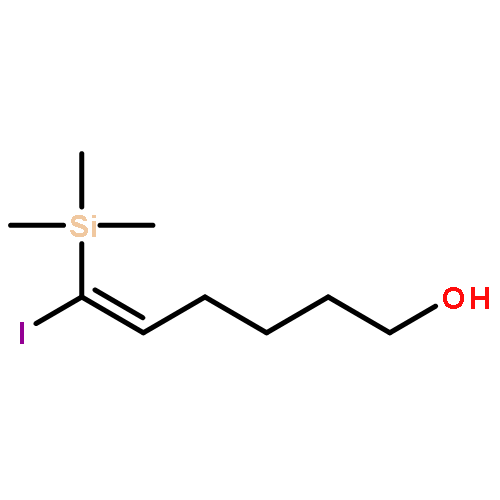 5-Hexen-1-ol, 6-iodo-6-(trimethylsilyl)-, (E)-