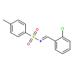 Benzenesulfonamide, N-[(2-chlorophenyl)methylene]-4-methyl-