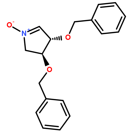 2H-PYRROLE, 3,4-DIHYDRO-3,4-BIS(PHENYLMETHOXY)-, 1-OXIDE, (3S,4S)-