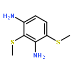 1,3-Benzenediamine, 2,4-bis(methylthio)-