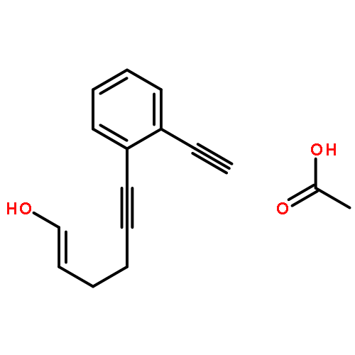 1-Hexen-5-yn-1-ol, 6-(2-ethynylphenyl)-, acetate, (E)-