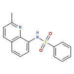 N-(2-methylquinolin-8-yl)benzenesulfonamide