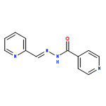 4-Pyridinecarboxylicacid, 2-(2-pyridinylmethylene)hydrazide